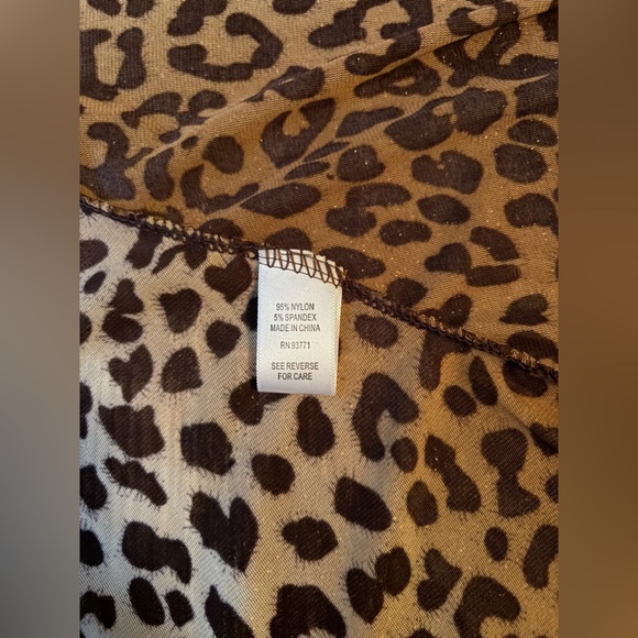 Leopard Print Duster - Picture 6 of 6